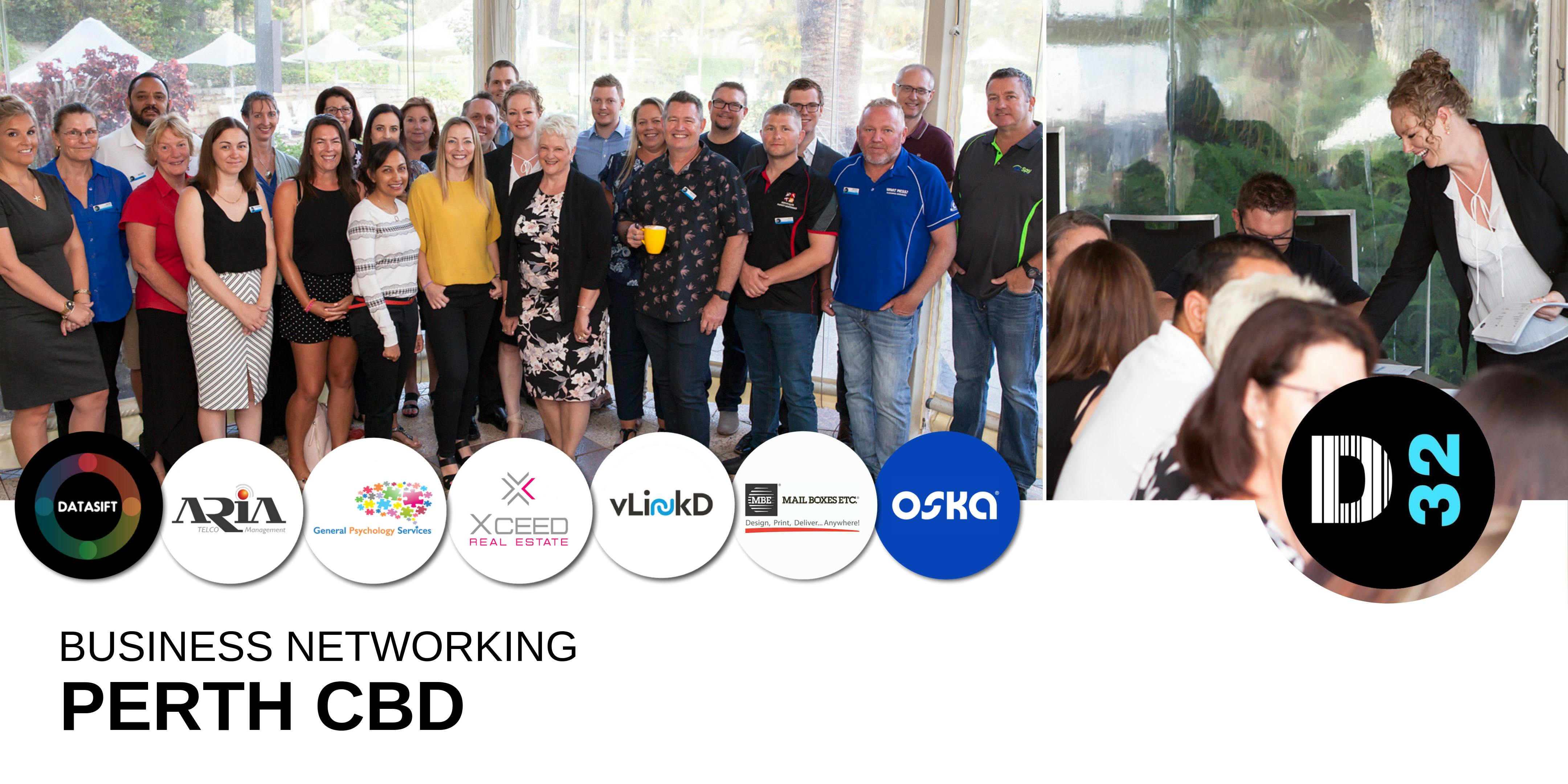 District32 Business Networking Perth – Perth CBD - Thu 20th June