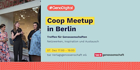 Image principale de Coop Meetup Berlin
