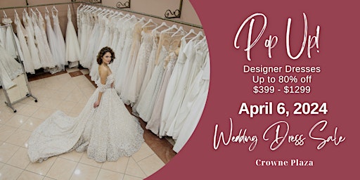 Primaire afbeelding van Opportunity Bridal - Wedding Dress Sale - Fredericton