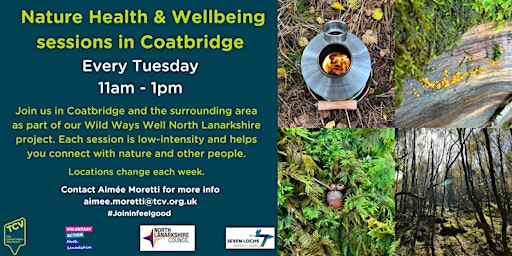 Nature health & wellbeing sessions in Coatbridge primary image