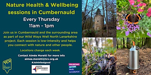 Hauptbild für Nature health & wellbeing sessions in Cumbernauld