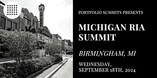 Hauptbild für Michigan RIA Summit