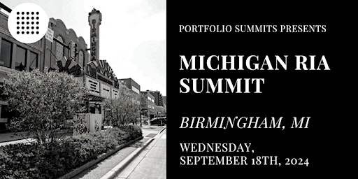 Imagen principal de Michigan RIA Summit