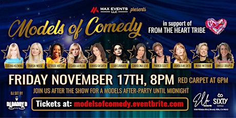 MODELS OF COMEDY - Presented by Max Events, LLC primary image