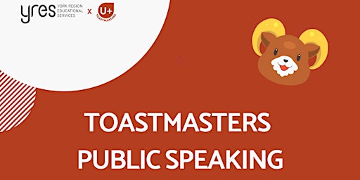 Primaire afbeelding van Toastmasters Public Speaking (13-18)