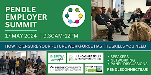 Primaire afbeelding van Pendle Employer Summit, ensuring your future workforce has the right skills