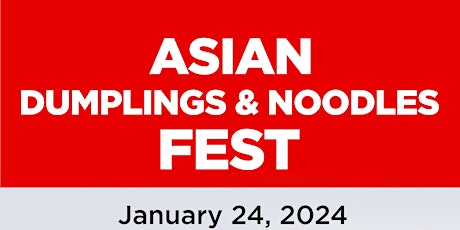 Dine Out Dumplings and Noodles Fest primary image