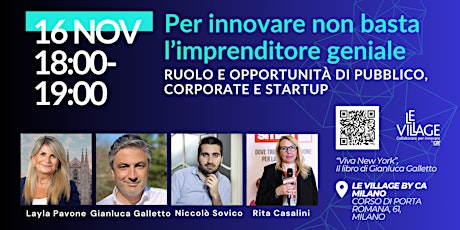 Image principale de Per innovare non basta l’imprenditore geniale