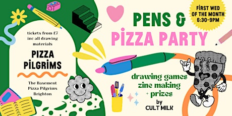 Pens & Pizza Party primary image