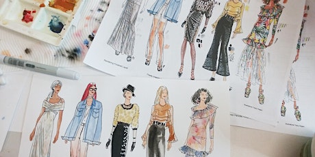 A Day in the Life of A Fashion Illustrator and Developing Your Fashion Portfolio primary image