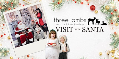 Image principale de Meet Santa at Three Lambs