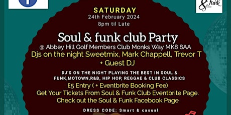 Soul & Funk Club Party primary image