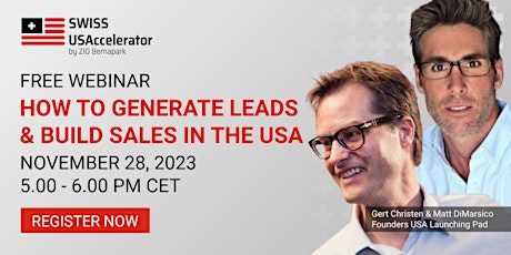 Hauptbild für How to Generate Leads and Build Sales in the USA