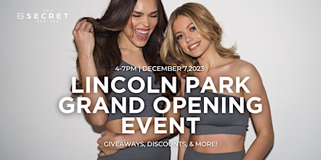 It's A Secret Med Spa Lincoln Park Grand Opening  primärbild