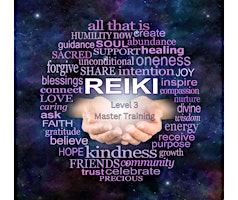 Primaire afbeelding van Reiki Level 3 Accredited In Person Training