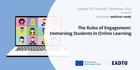 The Rules of Engagement: Immersing Students in Online Learning primary image