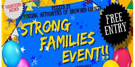 Strong Families event at the Northwest Gardens Arthouse primary image