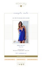 EBERJEY Sample Sale May 30th!  10am - 6pm primary image