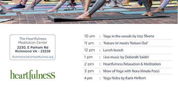 Yoga Day - Yoga, Meditation, Music (by the woods)