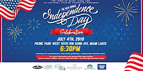 16th Annual 4th of July Concert & Fireworks: Vendor Registration  primary image