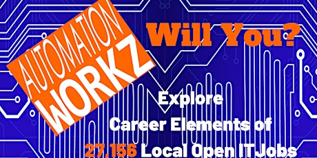  JULY 2019 AUTOMATION WORKZ - WILL YOU? Workshop primary image