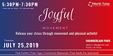 Joyful Movement | Release your stress through physical activity! primary image
