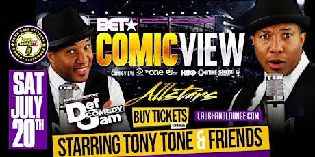 Comicview All Stars | Starring Comedian Tony Tone primary image