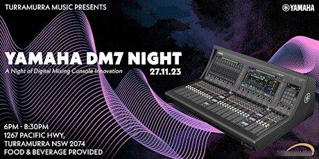 Imagem principal do evento Yamaha DM7 Series Night