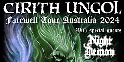 Immagine principale di Cirith Ungol (USA) & Night Demon (USA) Sydney 