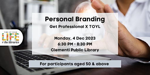 Personal Branding | Get Professional X TOYL primary image