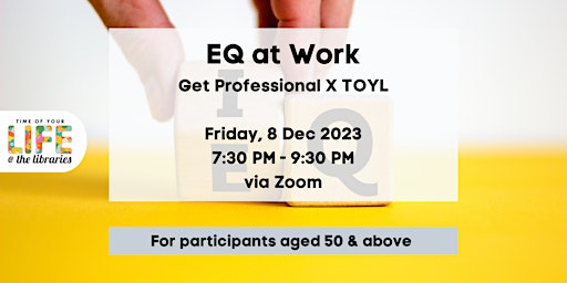 EQ at Work | Get Professional X TOYL primary image