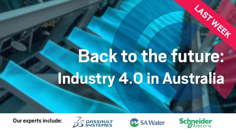 SA | Back to the future: Industry 4.0 in Australia - A French insight on the journey - 26 June 2019