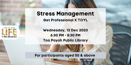 Imagen principal de Stress Management | Get Professional X TOYL