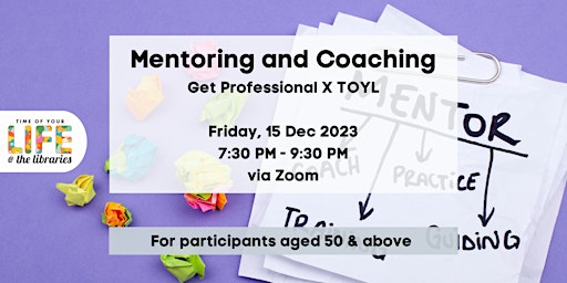 Mentoring and Coaching | Get Professional X TOYL primary image