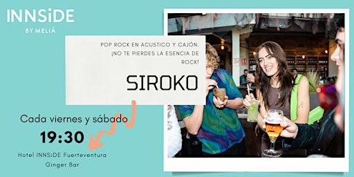 Immagine principale di SIROKO pop rock 