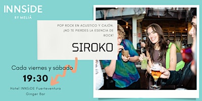 Imagem principal do evento SIROKO pop rock