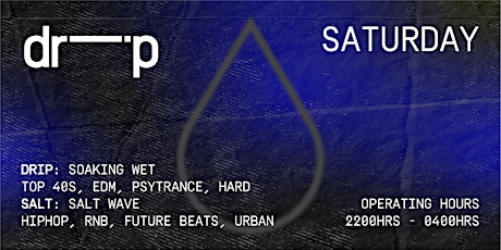 Drip Singapore presents Drip Easter Presale Sat 30/3