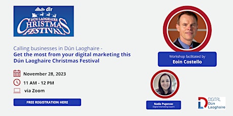 Get the most from your marketing  this Dún Laoghaire Christmas Festival primary image