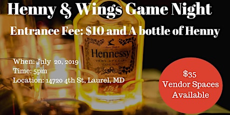 Henny & Wings Game Night primary image