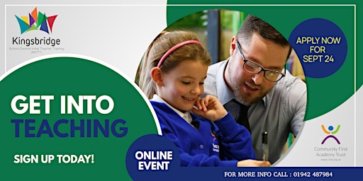 Get into Teaching - Virtual Open Evening primary image