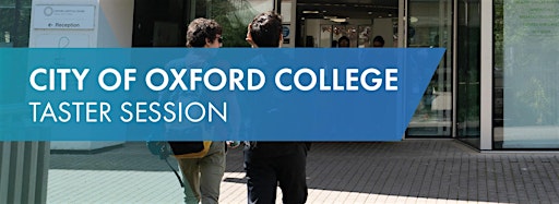 Collection image for Oxford College Taster Sessions.