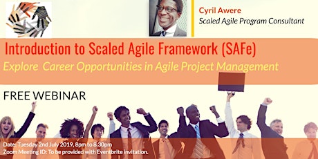 Explore Career opportunities in Agile Project Management (SAFe) - Webinar primary image