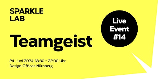 SPARKLE LAB Live-Event #14: Teamgeist.  primärbild