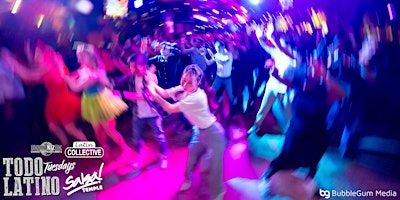 Primaire afbeelding van FREE SALSA CLASS EVERY TUESDAY, FREE PROSECCO and BOOTH ! FREE ENTRY b4 9pm