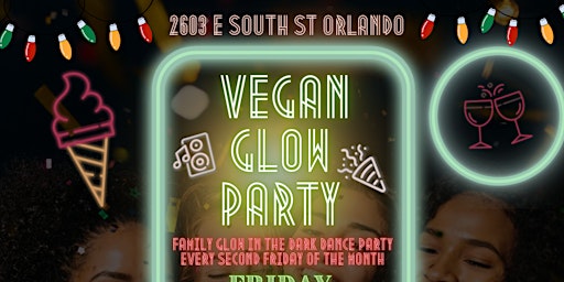 VEGAN GLOW PARTY primary image