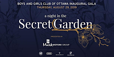 BGCO Gala: "a night in the Secret Garden" primary image