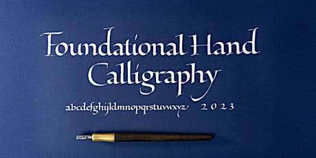 Primaire afbeelding van Foundational Hand Calligraphy