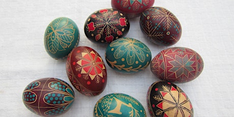 Imagem principal do evento Ukrainian Pysanky Easter Egg Painting - One Day Course