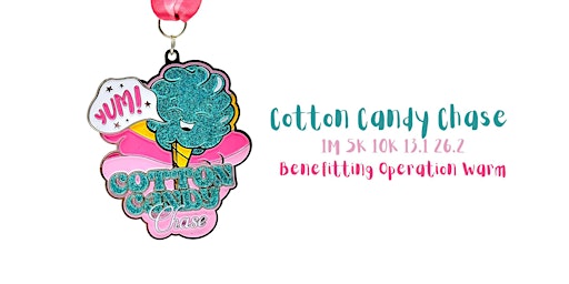 Cotton Candy Chase 1M 5K 10K 13.1 26.2-Save $2 primary image