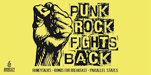 Imagem principal do evento Punk Rock Fights Back! Amnesty International Fundraiser